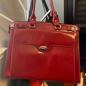 *Sold* McKlein Winnetka Leather Briefcase